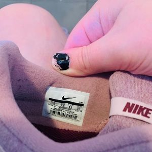 Nike trainers size ten worn once.